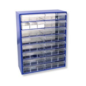 Klaser sa fiokama K16-V – plastični organizator za sitan materijal