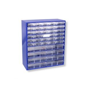 Klaser sa fiokama K38-V – plastični organizator za sitan materijal