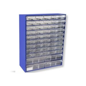 Klaser sa fiokama K49-V – plastični organizator za sitan materijal